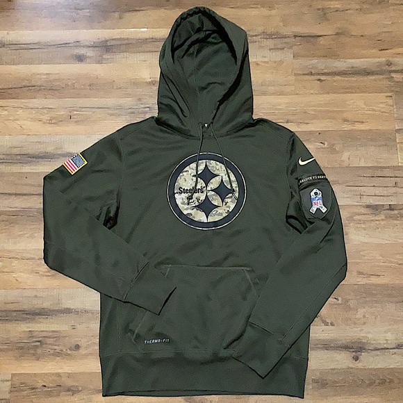 Nike Steelers salute to service hoodie - Picture 1 of 7